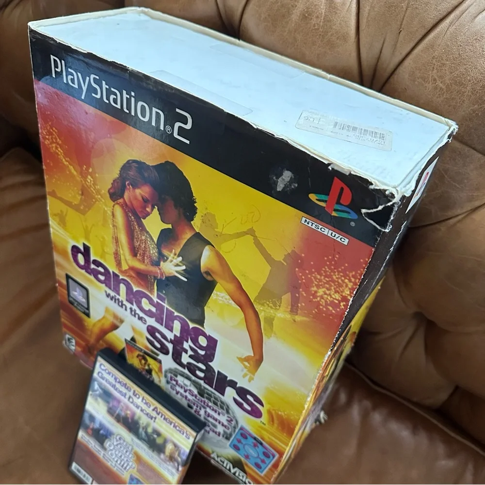 Playstation2 Dance Mat Included! • Dancing w/ the Stars Game Bundle for PS2